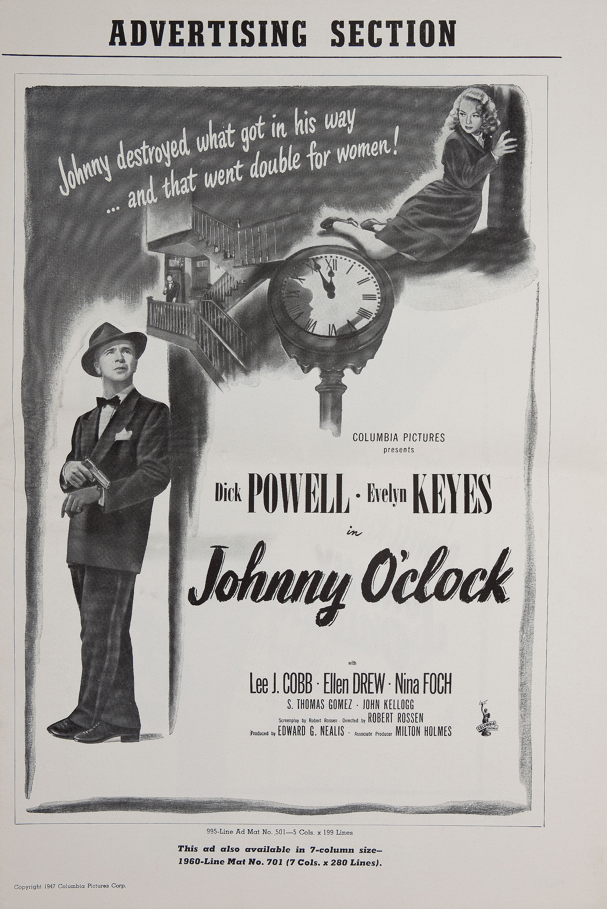 Johnny O'Clock